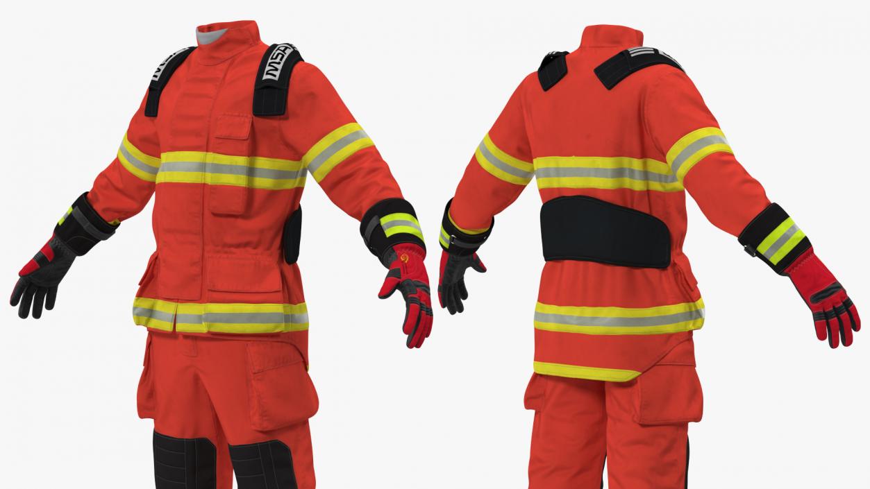 Firefighting Suit 3D