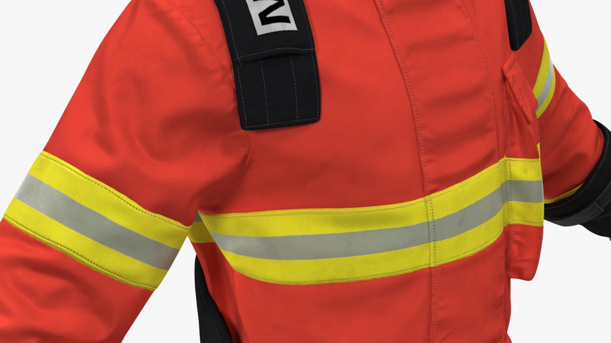 Firefighting Suit 3D