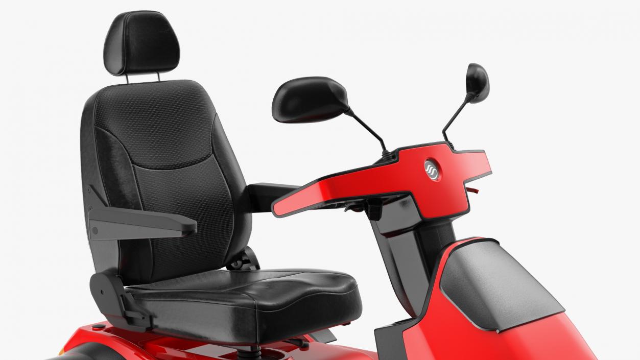 3D model Electric Scooter S4 AFIKIM Red