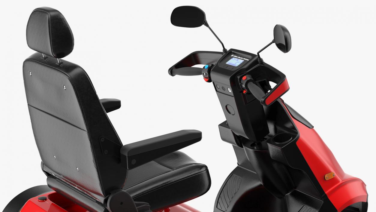 3D model Electric Scooter S4 AFIKIM Red