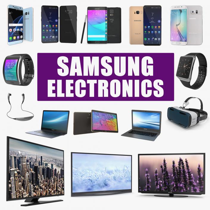 3D model Samsung Electronics 3D Models Collection