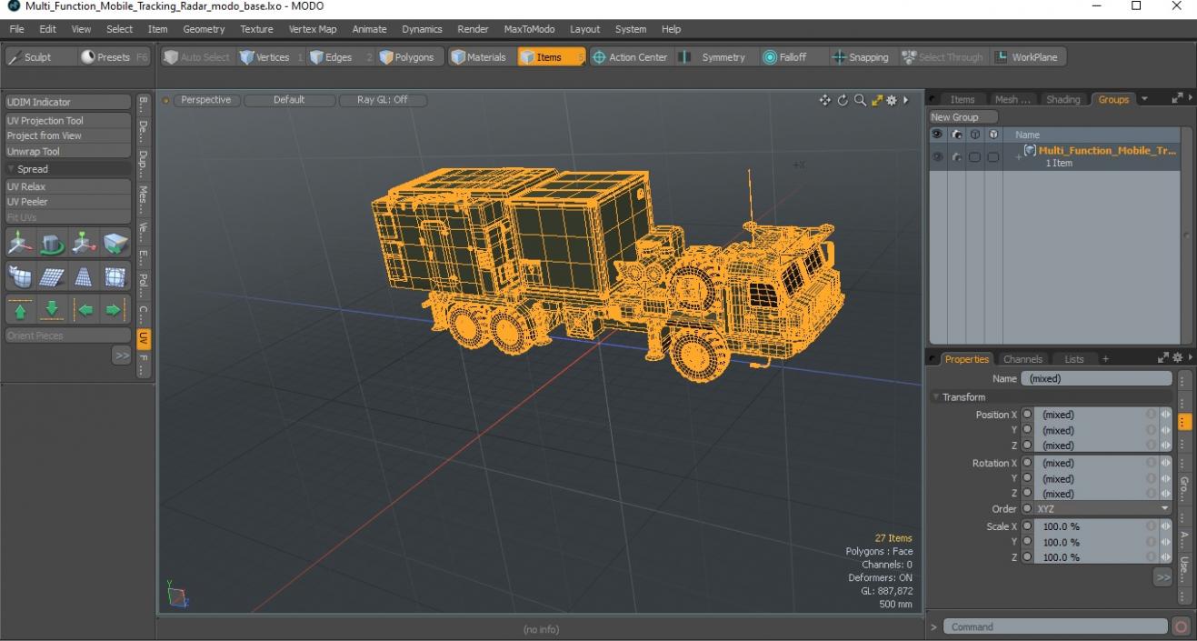 3D Multi Function Mobile Tracking Radar