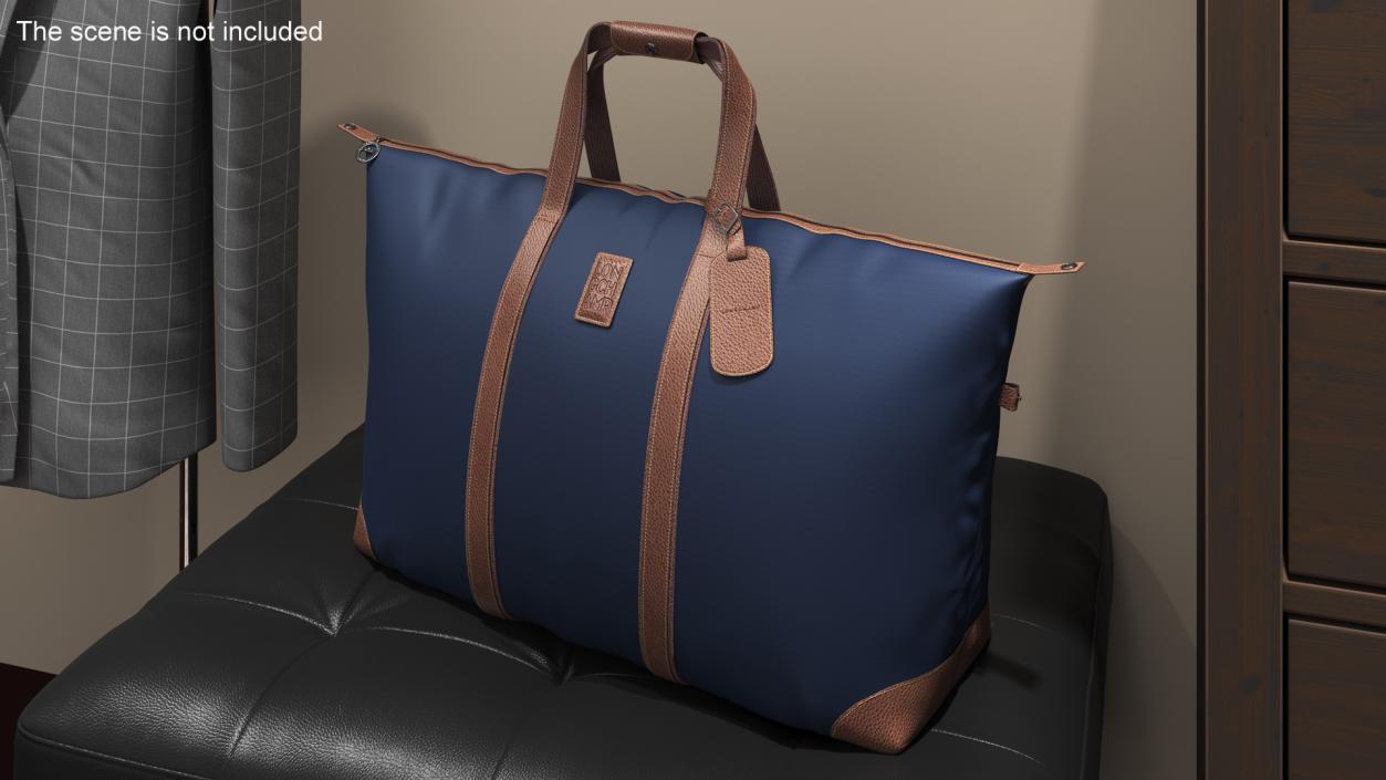 3D model Travel Bag LONGCHAMP Blue