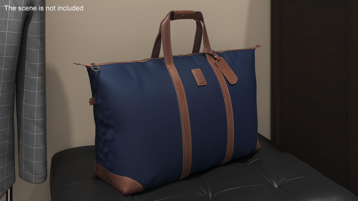 3D model Travel Bag LONGCHAMP Blue