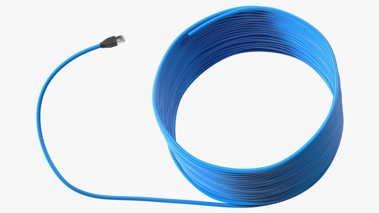 3D RJ45 24AWG Ethernet Network Cable model