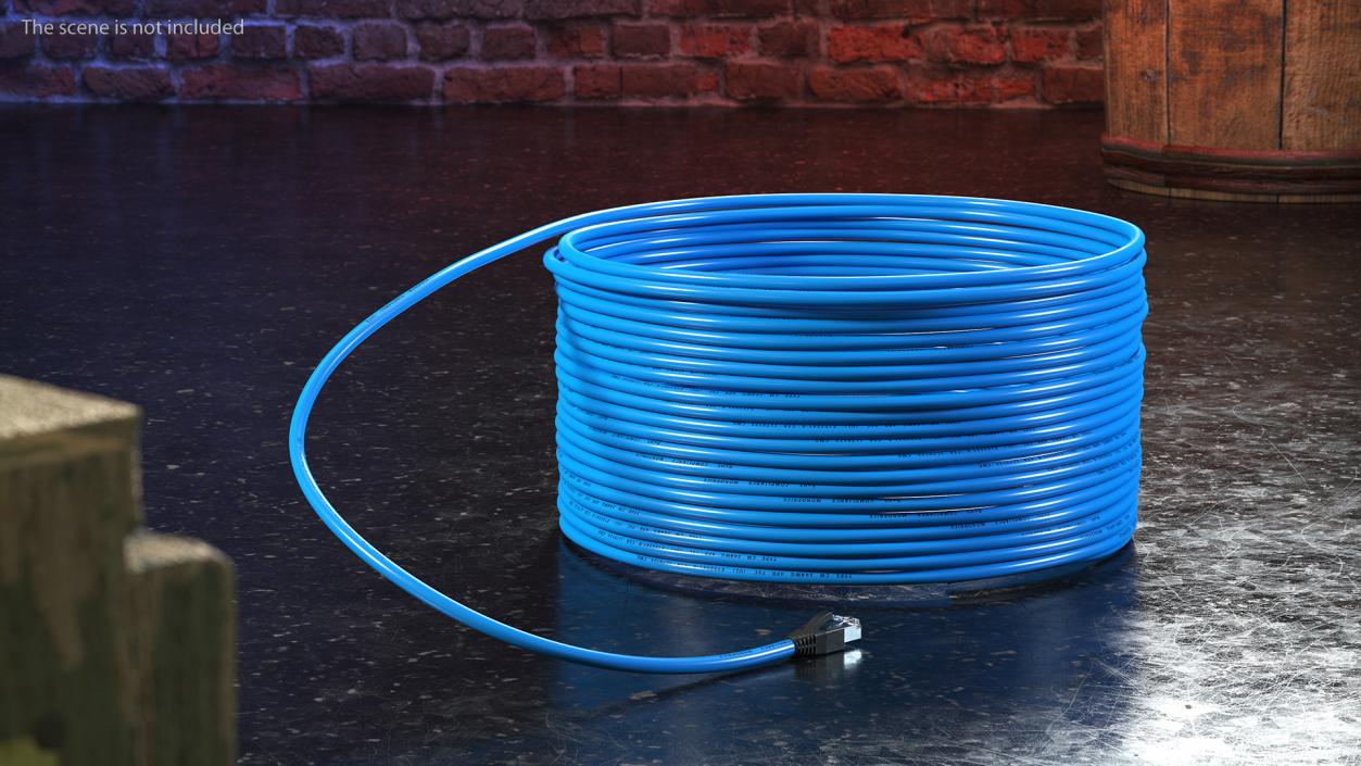 3D RJ45 24AWG Ethernet Network Cable model