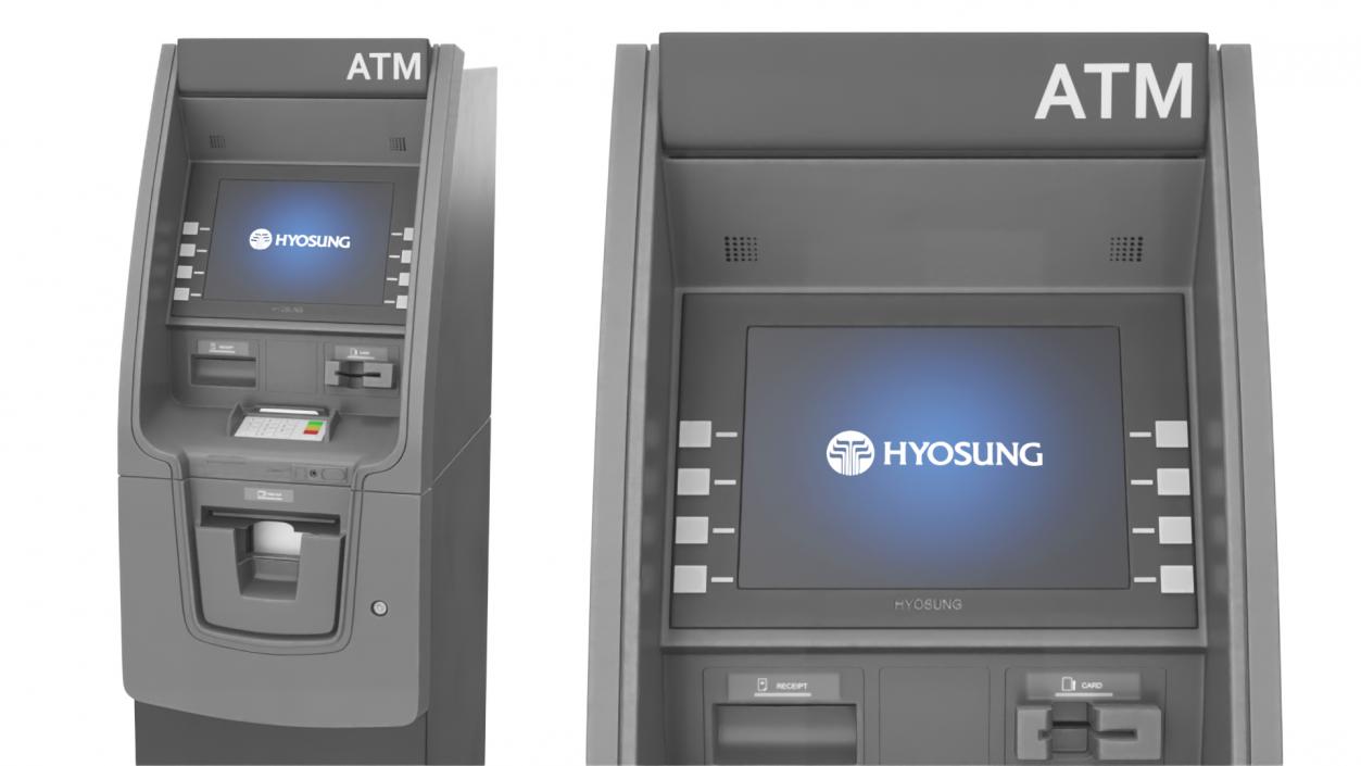 ATM Machine Hyosung 3D model