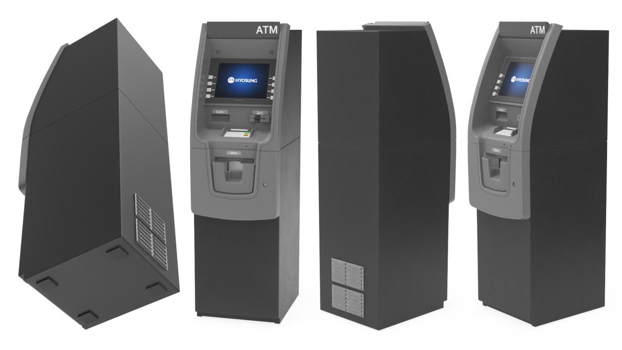 ATM Machine Hyosung 3D model