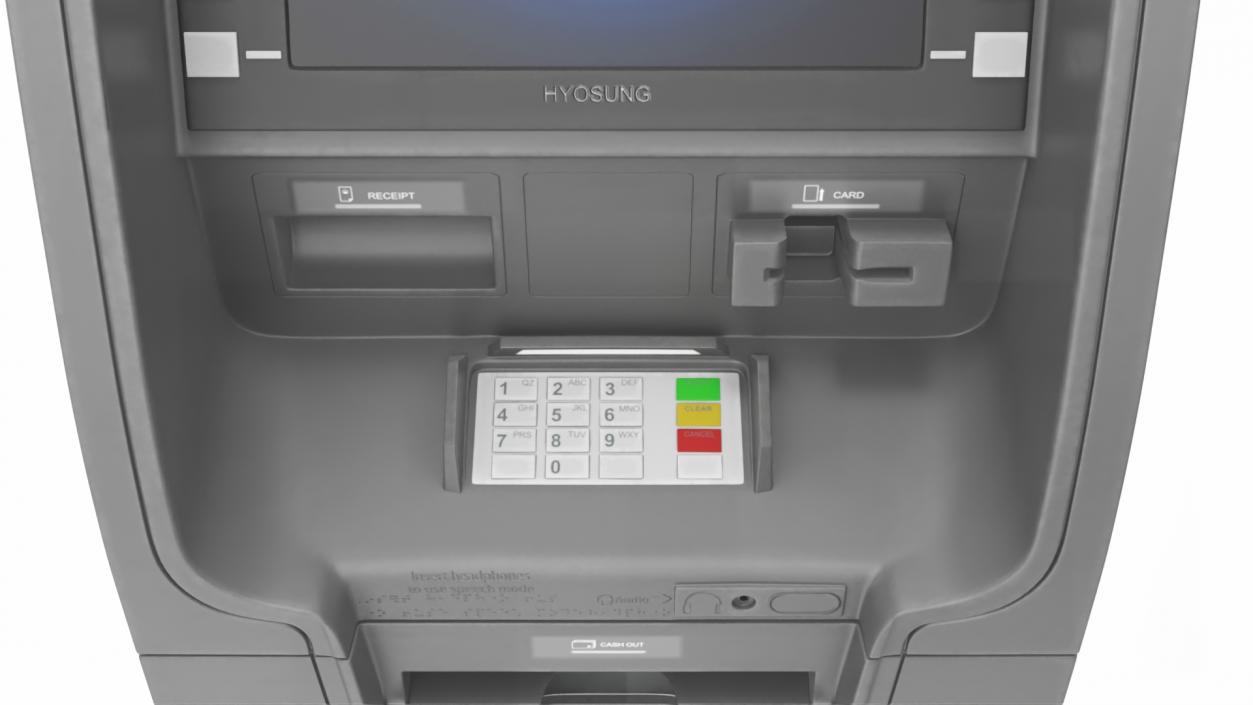 ATM Machine Hyosung 3D model