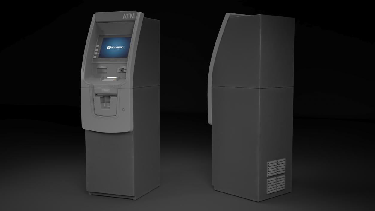 ATM Machine Hyosung 3D model