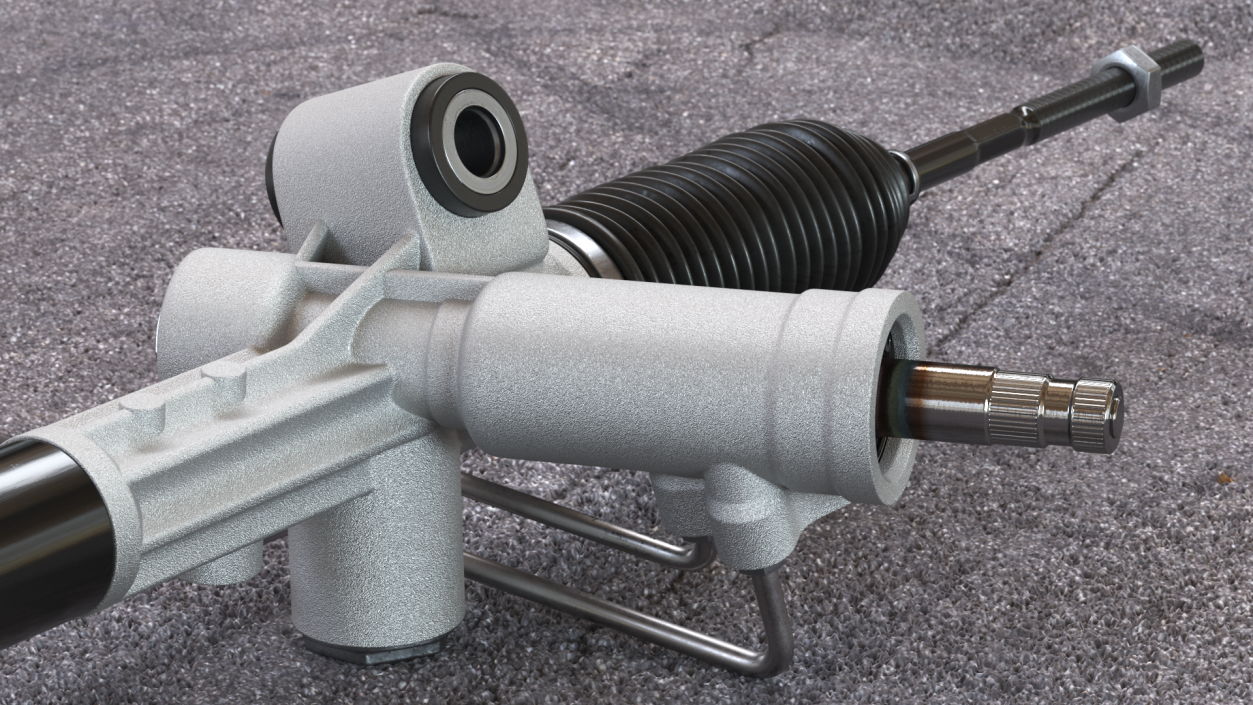 Power Steering Rack 3D model