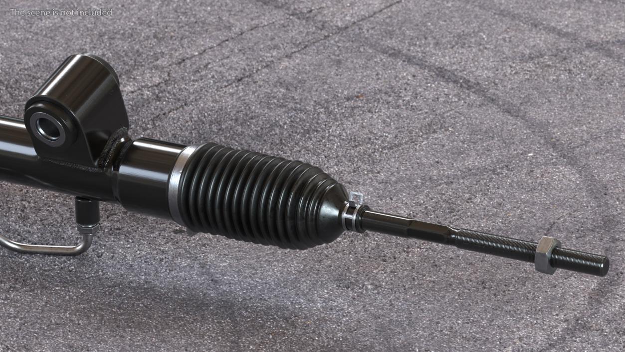 Power Steering Rack 3D model