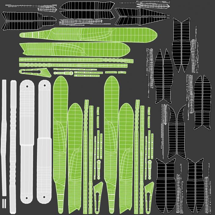 3D Surgical Medical Instruments Collection 6