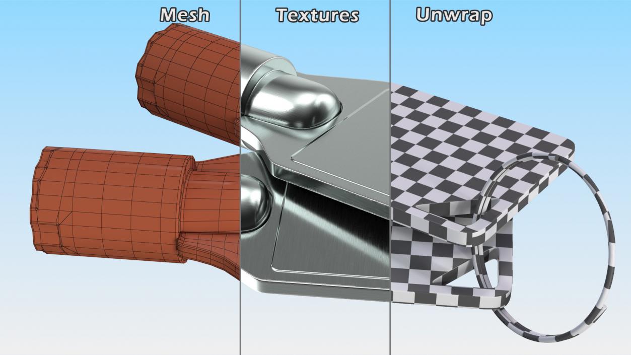 3D model Security Tubular Key