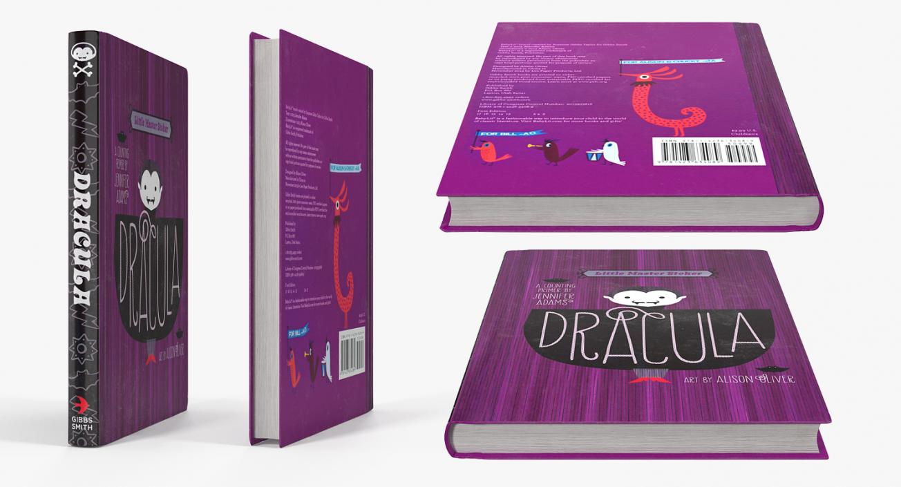 Childrens Book Dracula 3D