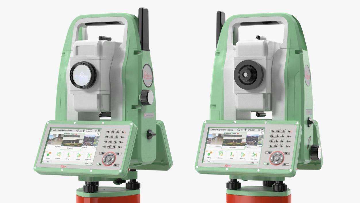 3D Total Station Leica TS10 with Tripod