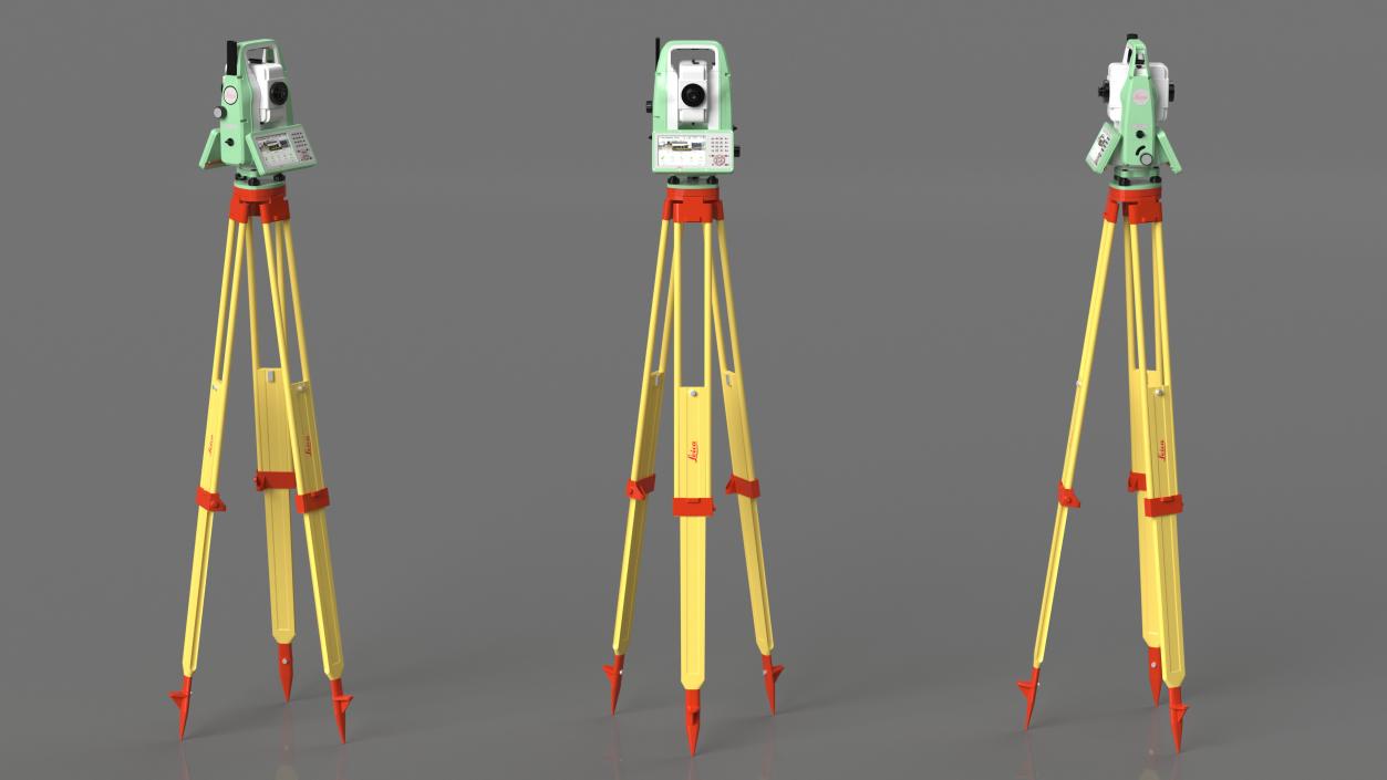 3D Total Station Leica TS10 with Tripod