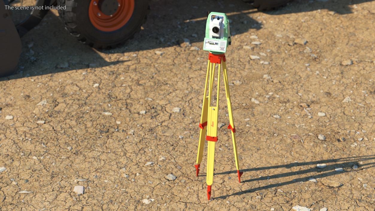 3D Total Station Leica TS10 with Tripod