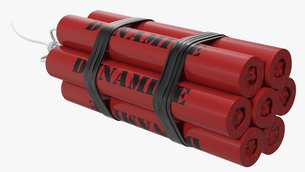 3D Dynamite Pack model