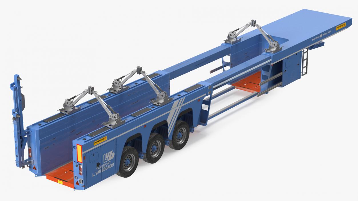 Faymonville Prefamax ILO 3 Innenlader Semi Trailer Rigged 3D