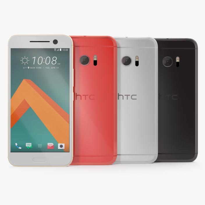 3D model HTC 10 Set