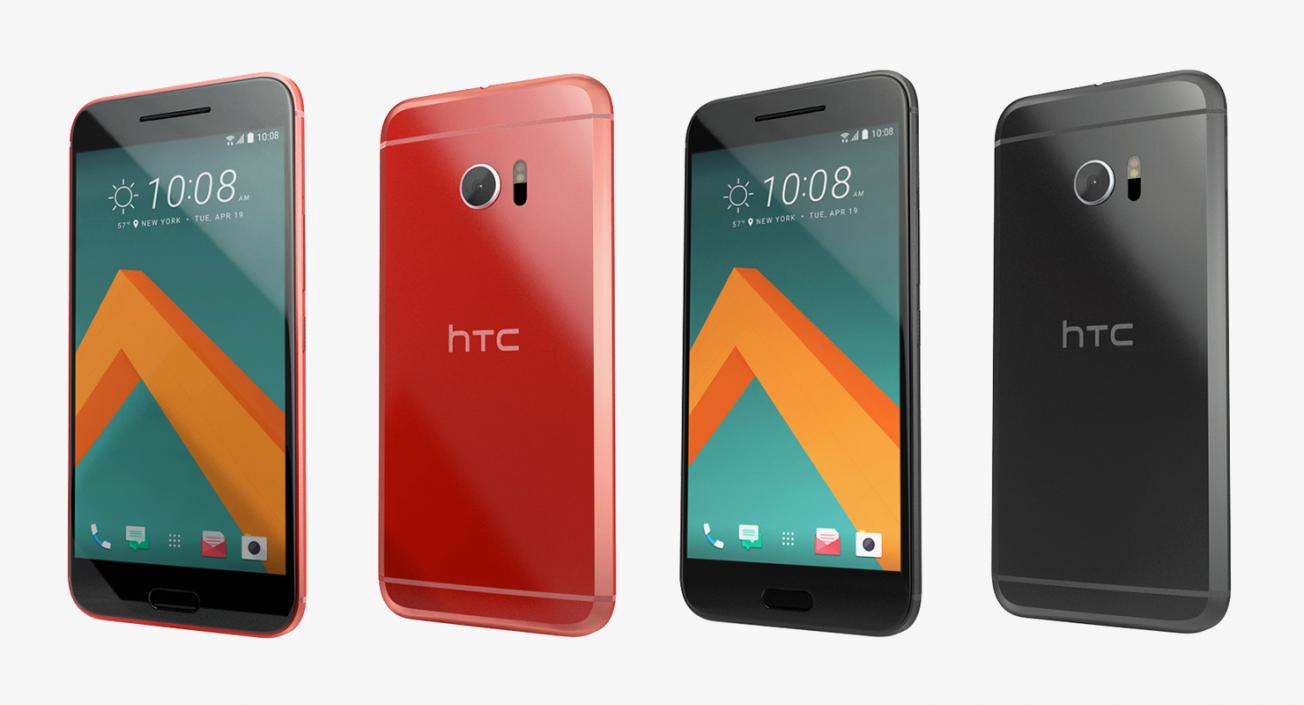 3D model HTC 10 Set