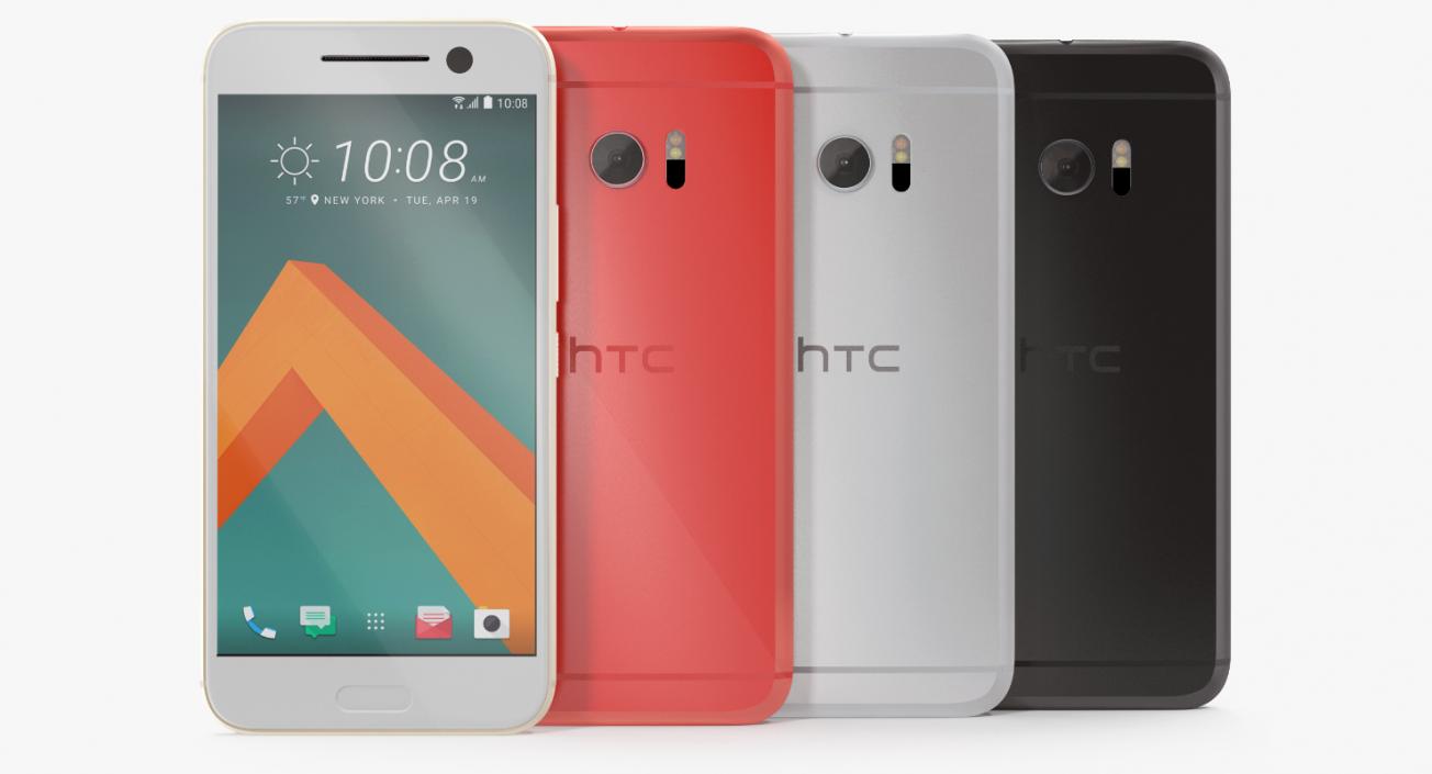 3D model HTC 10 Set