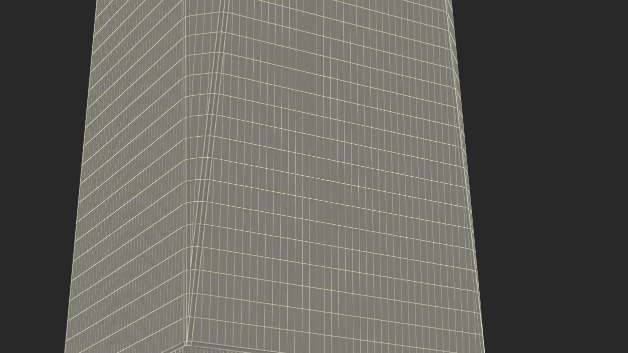 Freedom Tower Night Glow 3D model