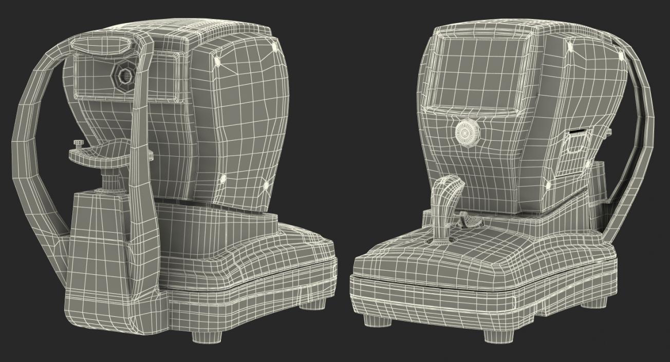 3D model Refractometer Keratometer