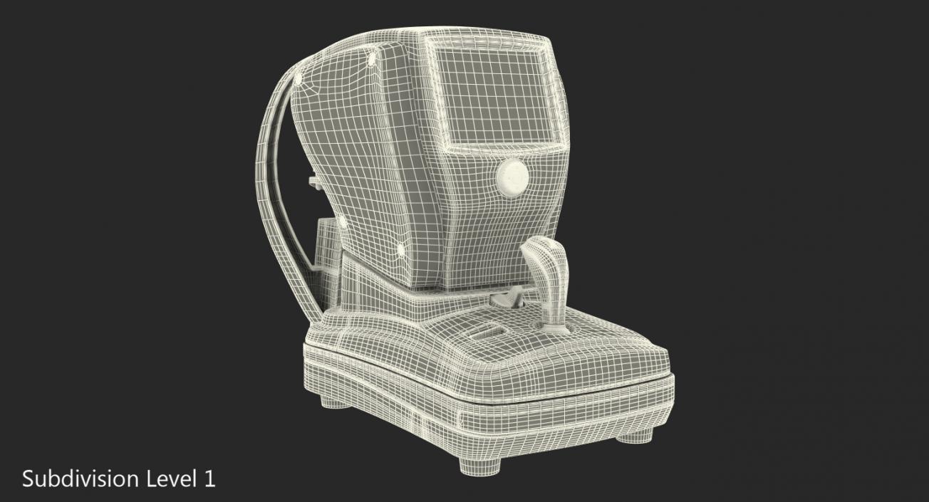 3D model Refractometer Keratometer