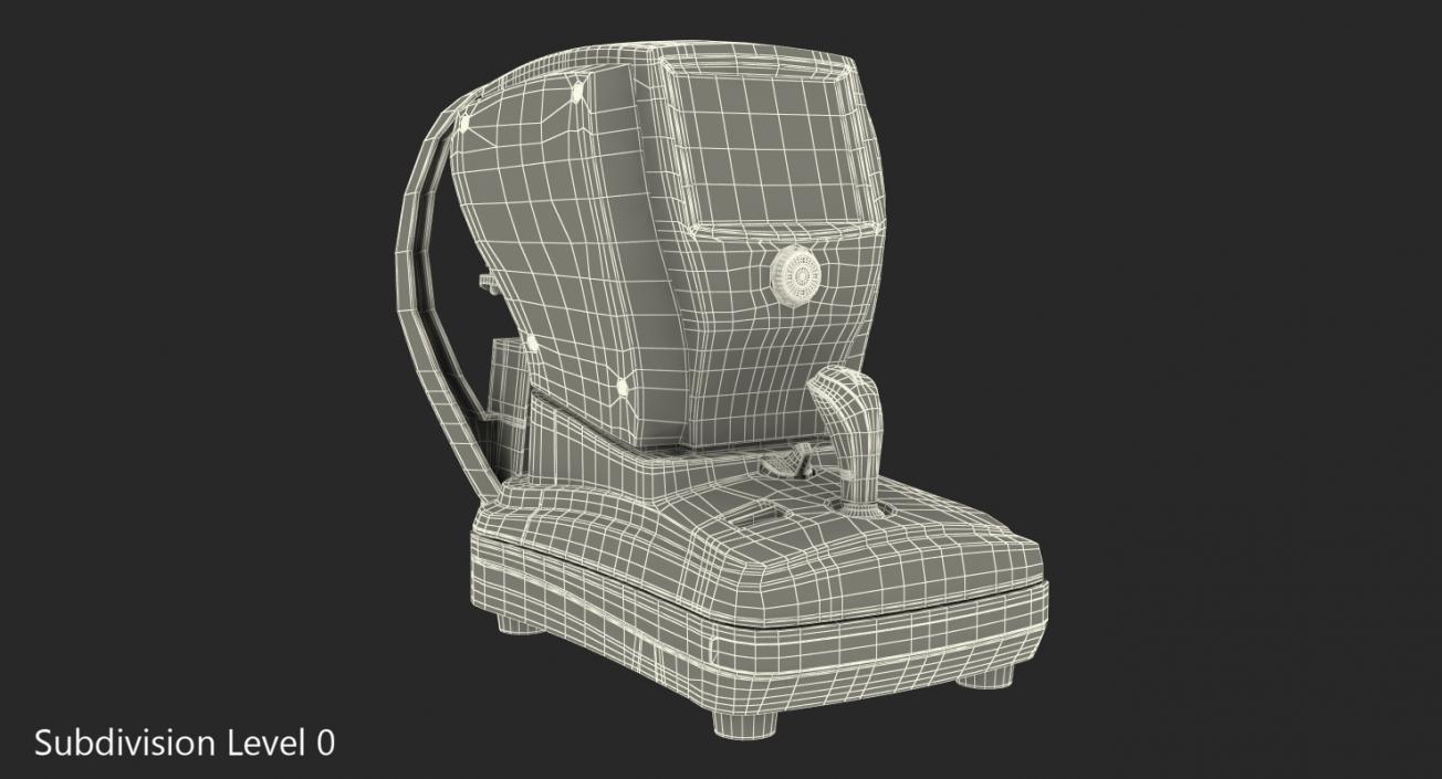 3D model Refractometer Keratometer