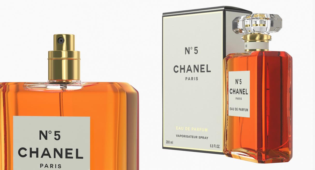 Parfums with Boxes Collection 3D model