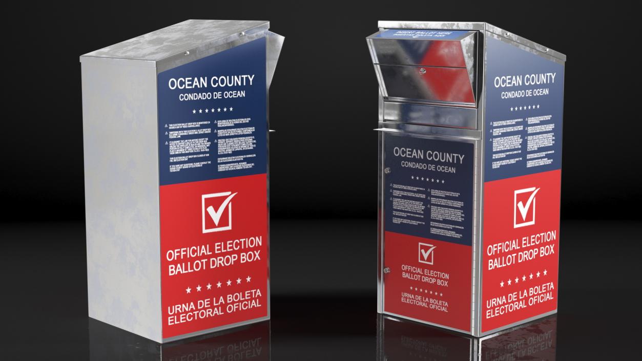 3D Voting Machines Collection