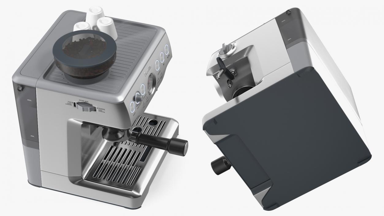 3D Breville Barista Express Espresso Machine