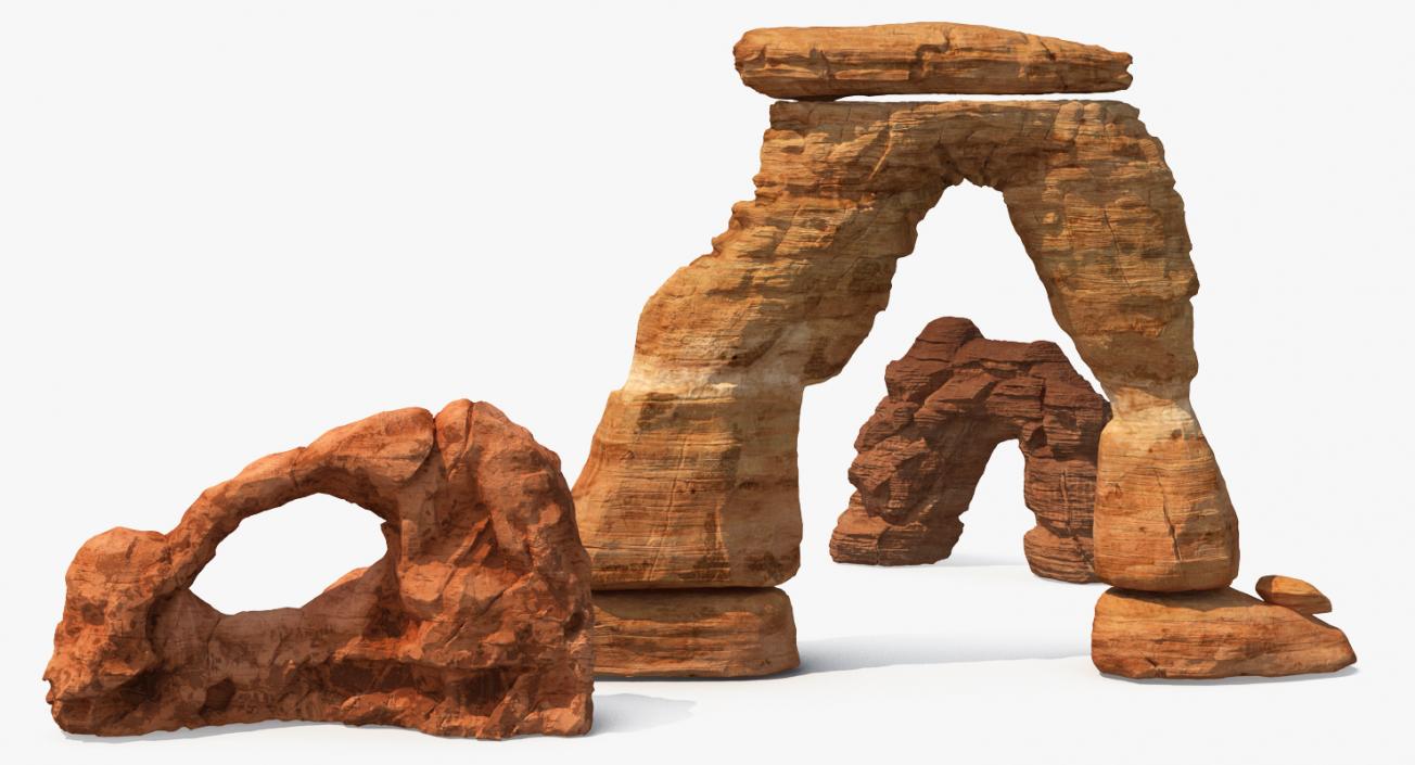 Sandstone Arches Collection 3D