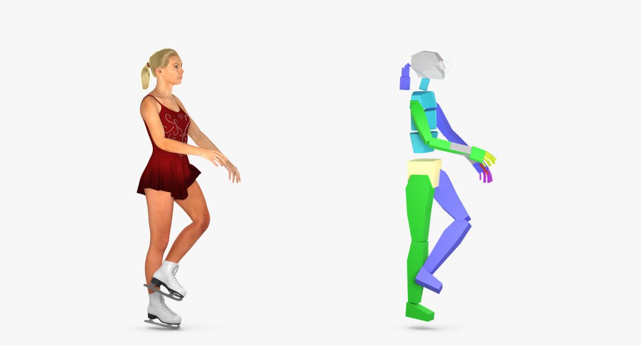 Rigged Sport Characters Collection 3D model