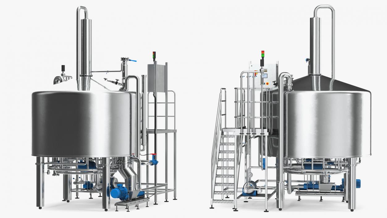 Whiskey Production Plant 3D model