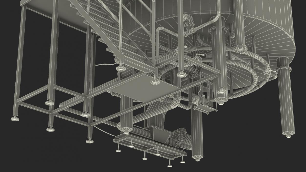 Whiskey Production Plant 3D model