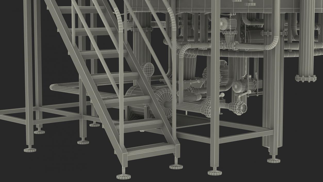 Whiskey Production Plant 3D model