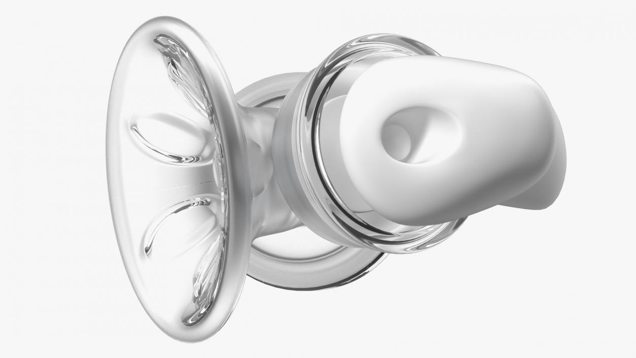 3D Manual Breast Pump model