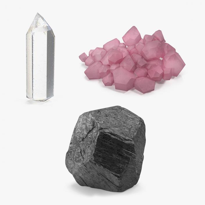 Minerals Collection 3D model