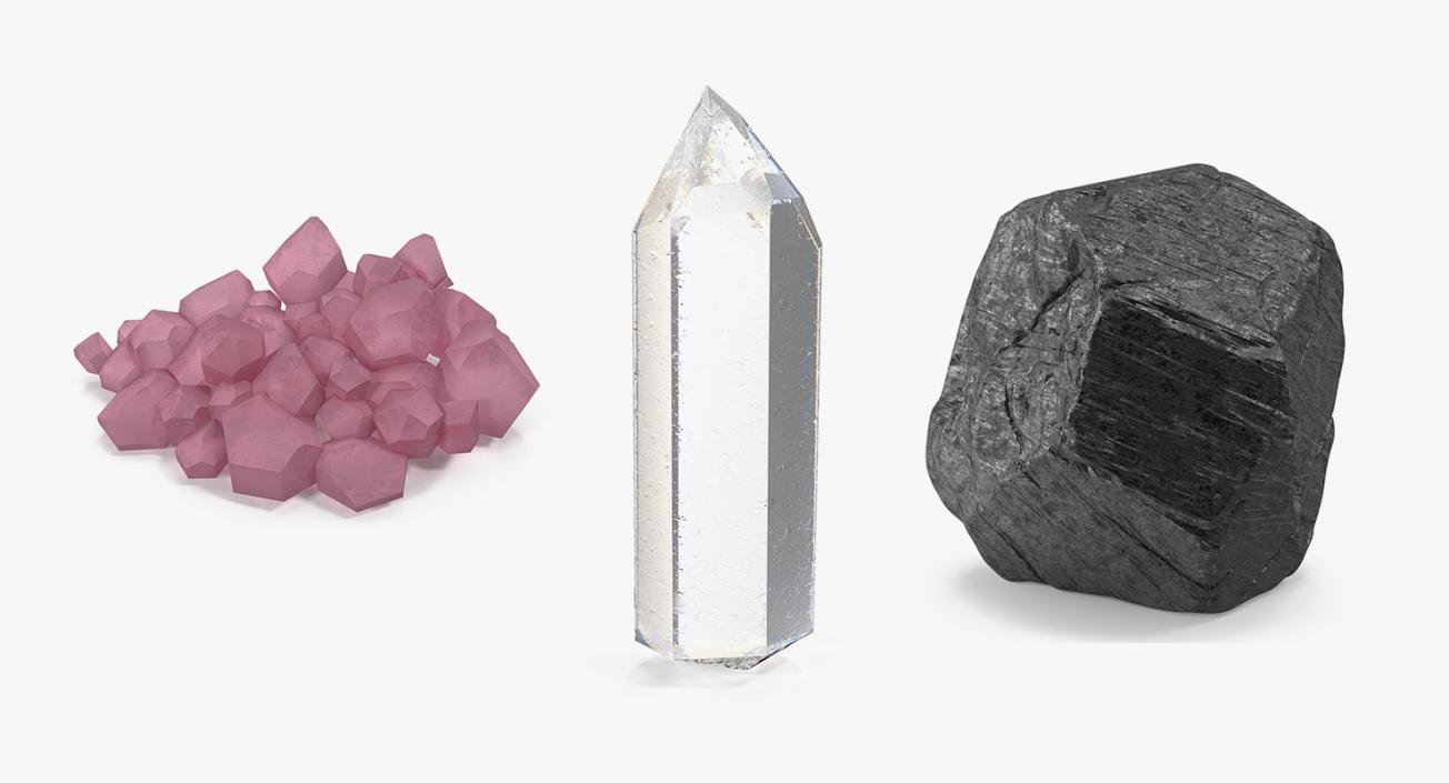 Minerals Collection 3D model