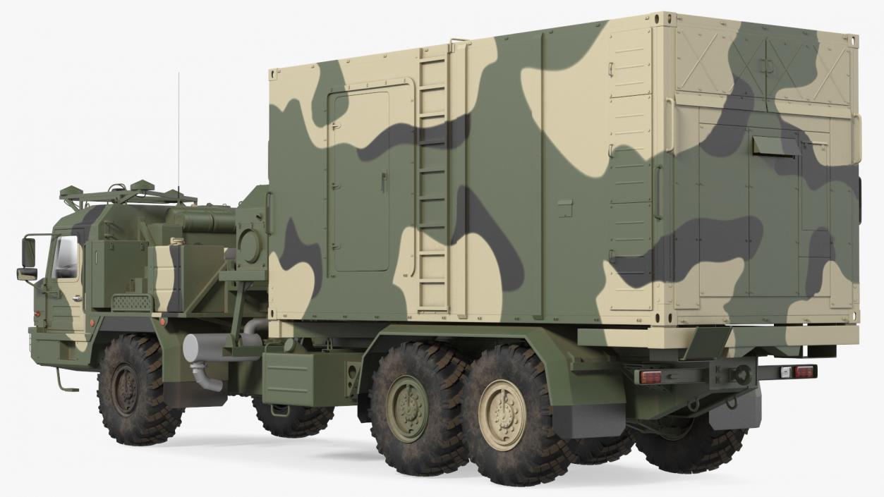 Command and Control Vehicle 50K6 Vityaz Camo 3D model