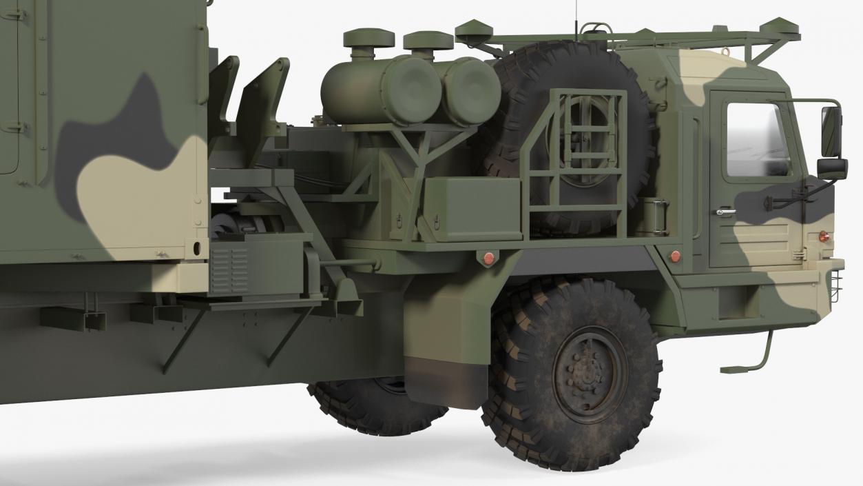 Command and Control Vehicle 50K6 Vityaz Camo 3D model