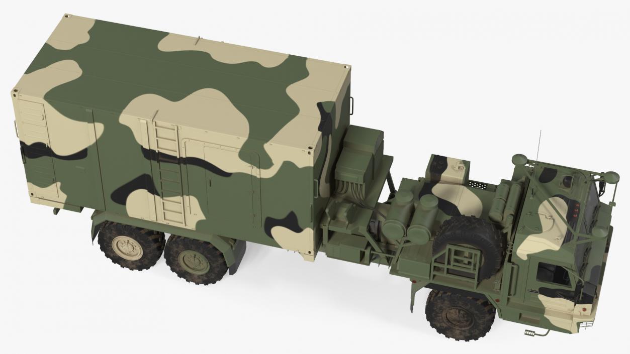 Command and Control Vehicle 50K6 Vityaz Camo 3D model