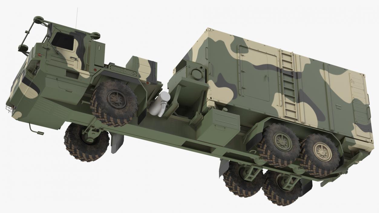 Command and Control Vehicle 50K6 Vityaz Camo 3D model