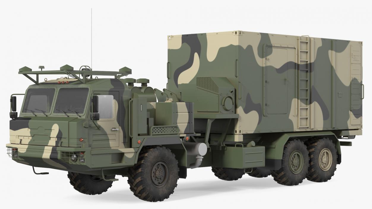 Command and Control Vehicle 50K6 Vityaz Camo 3D model