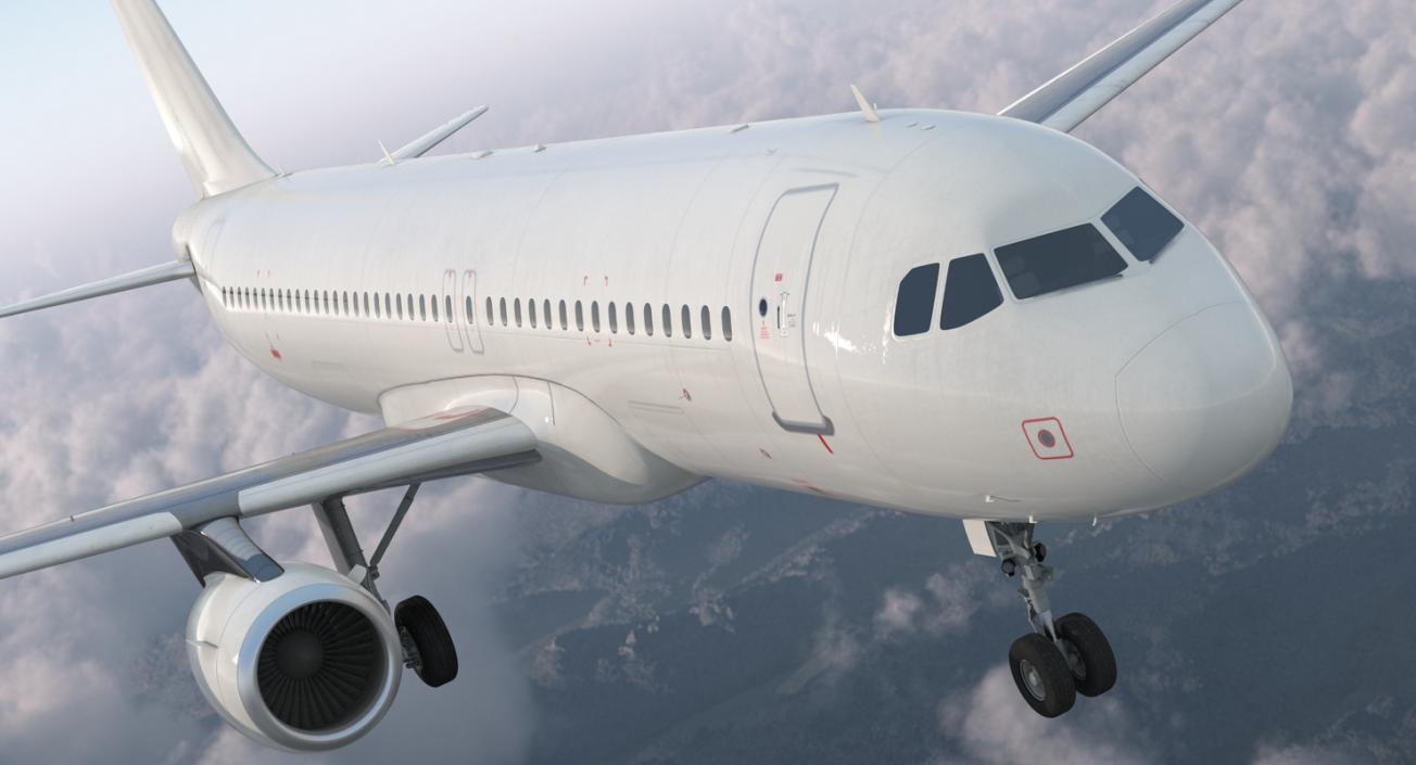 Airbus A320 Generic 3D model