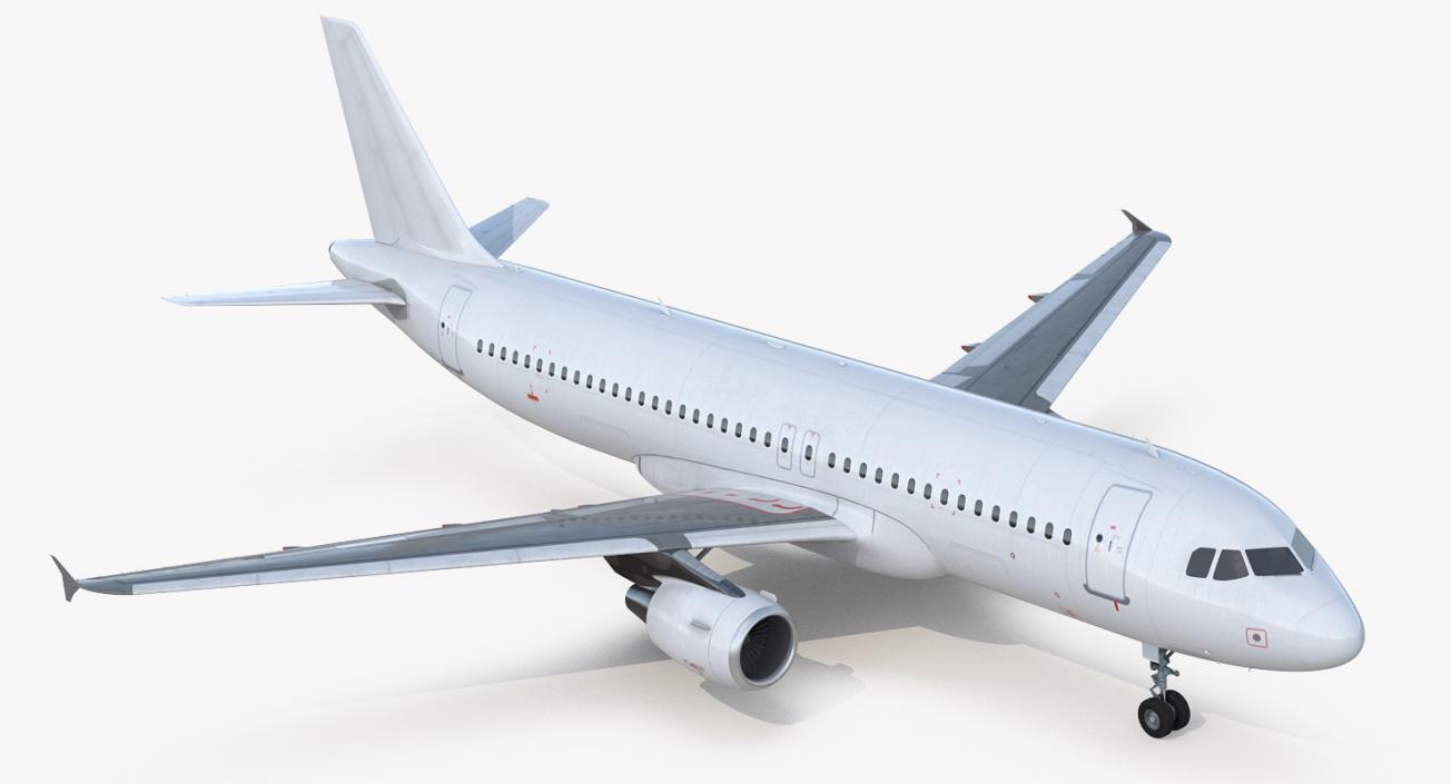 Airbus A320 Generic 3D model