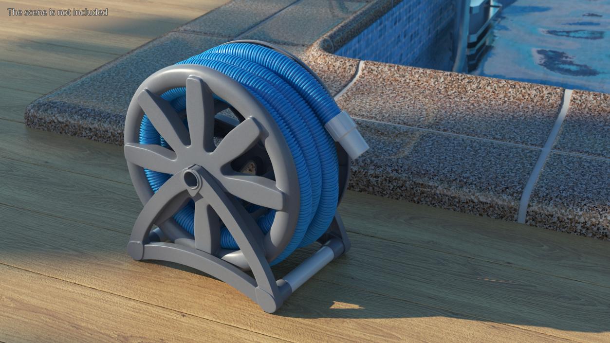 3D Floating Hose Reel model